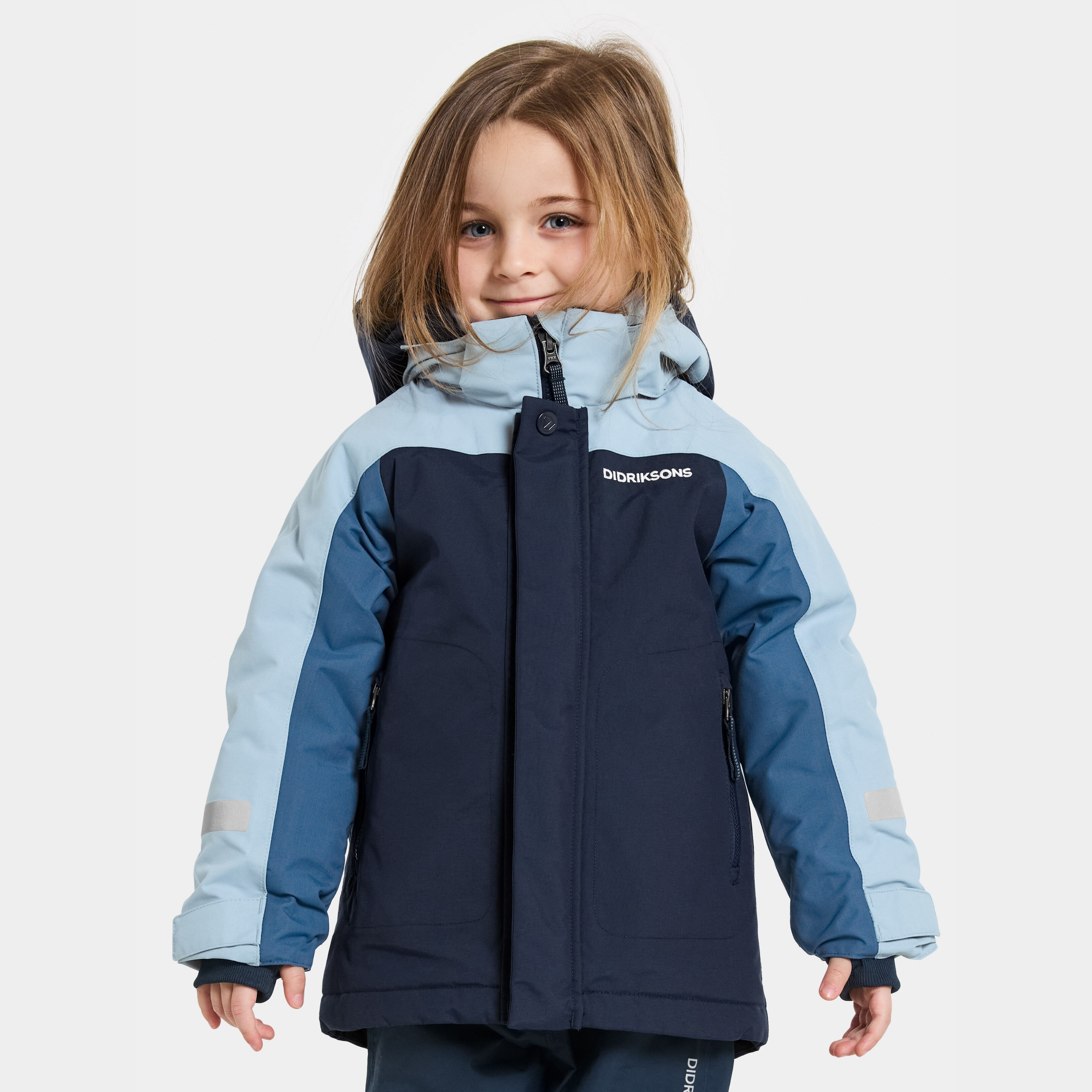 Neptun Kids' Jacket - Navy - Kids' Autumn jacket - Blue - Size: 110 - Didriksons