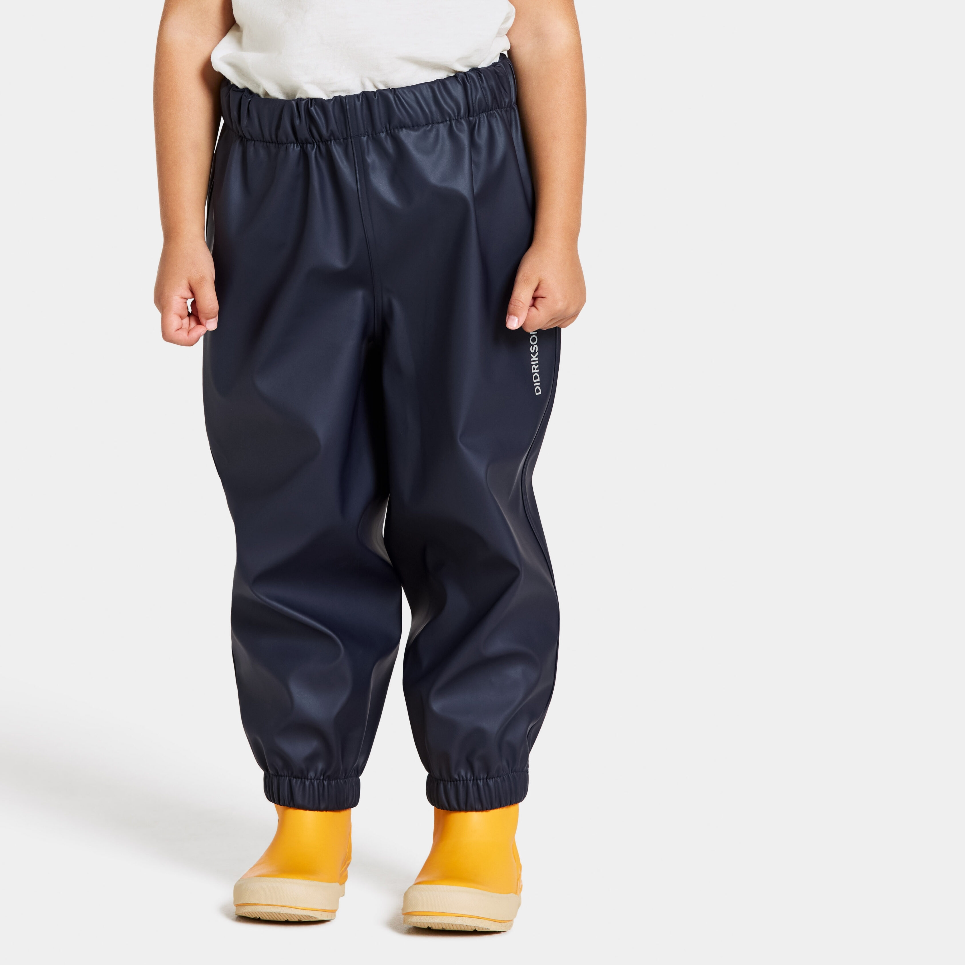 Midjeman Kid's Pants - Navy - Kids' Waterproof Trousers - Blue - Size: 110 - Didriksons