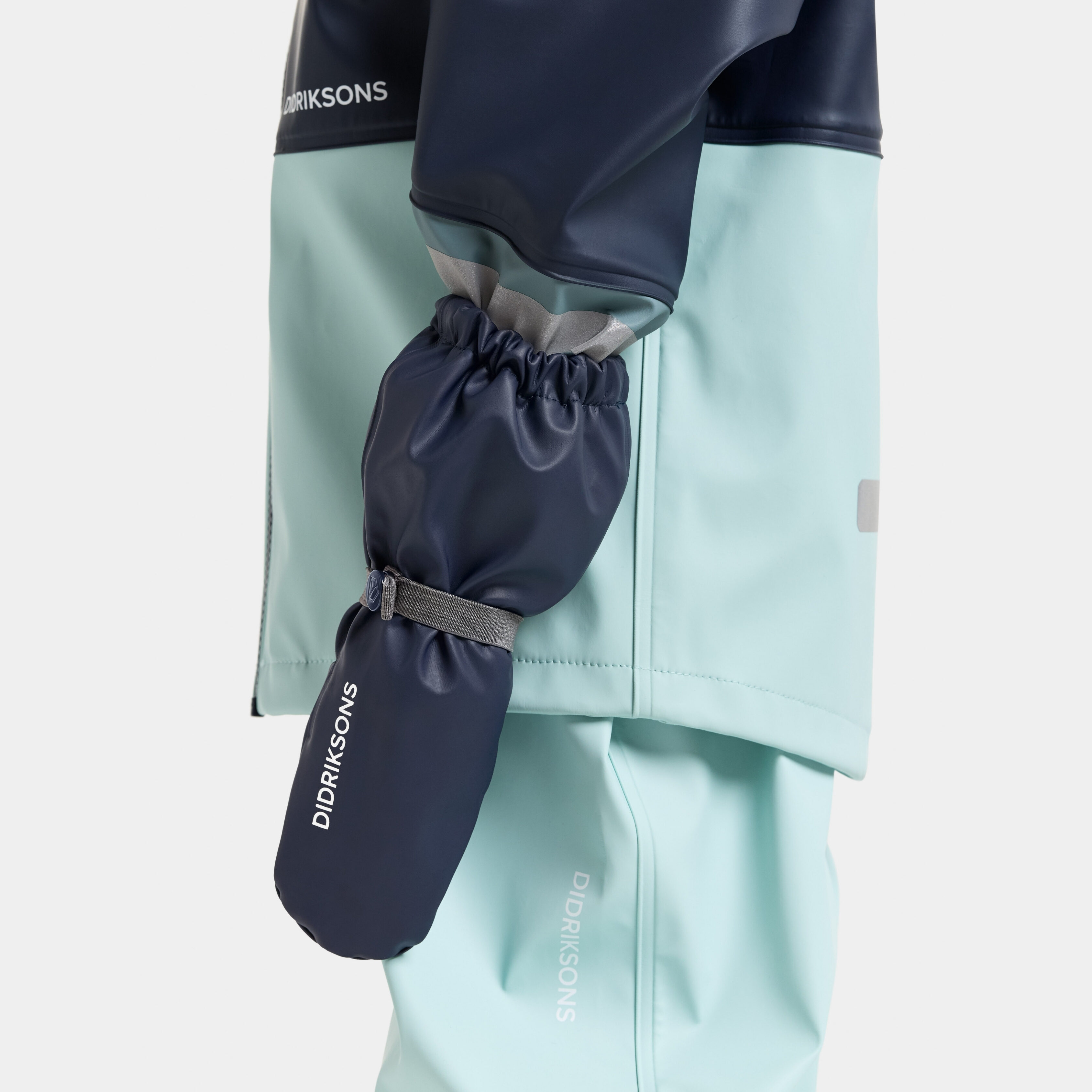 Pileglove Kid's Galon - Navy - Barn - Fodrade vantar - Blå - Storlek: 6 Year - Didriksons