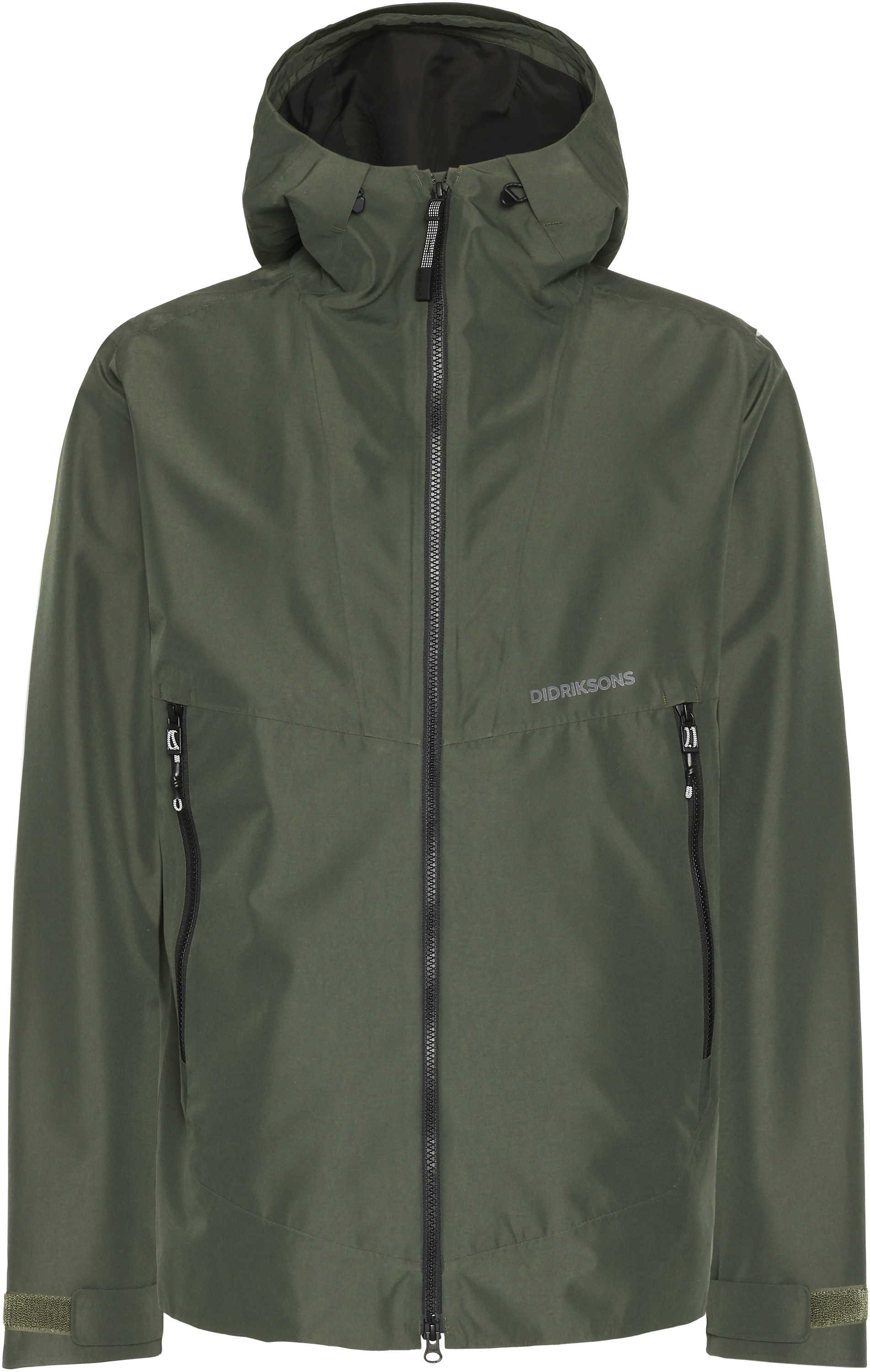 Basil Jacket - Deep Green - Herr - Regnjacka - Grön - Storlek: S - Didriksons