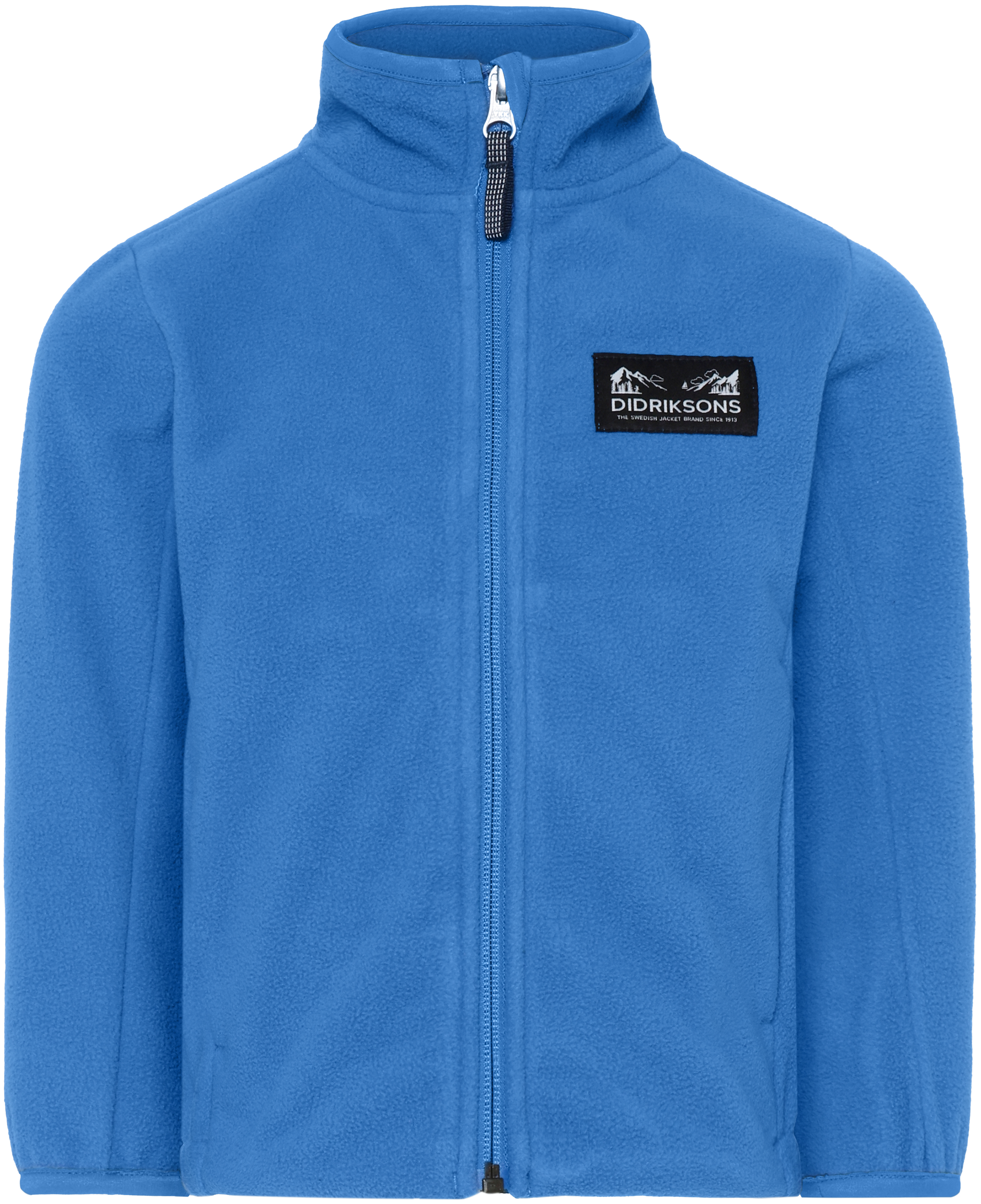 Muskot Kids' Jacket - Sapphire Blue - Kids' Fleece & Midlayer - Blue - Size: 120 - Didriksons