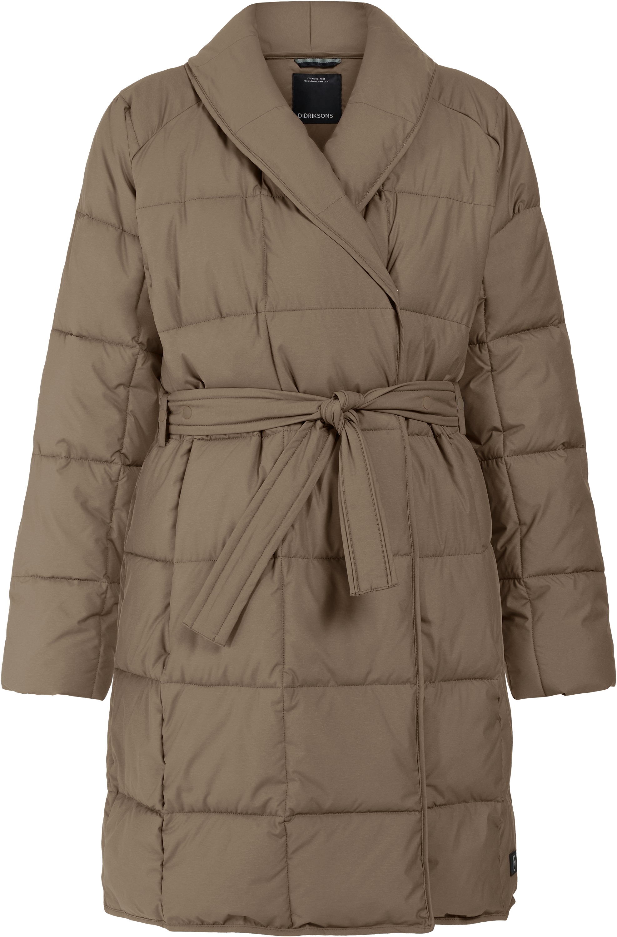 Dina Coat - Höst & vinterkappa till dam - Vadderad jacka - Didriksons