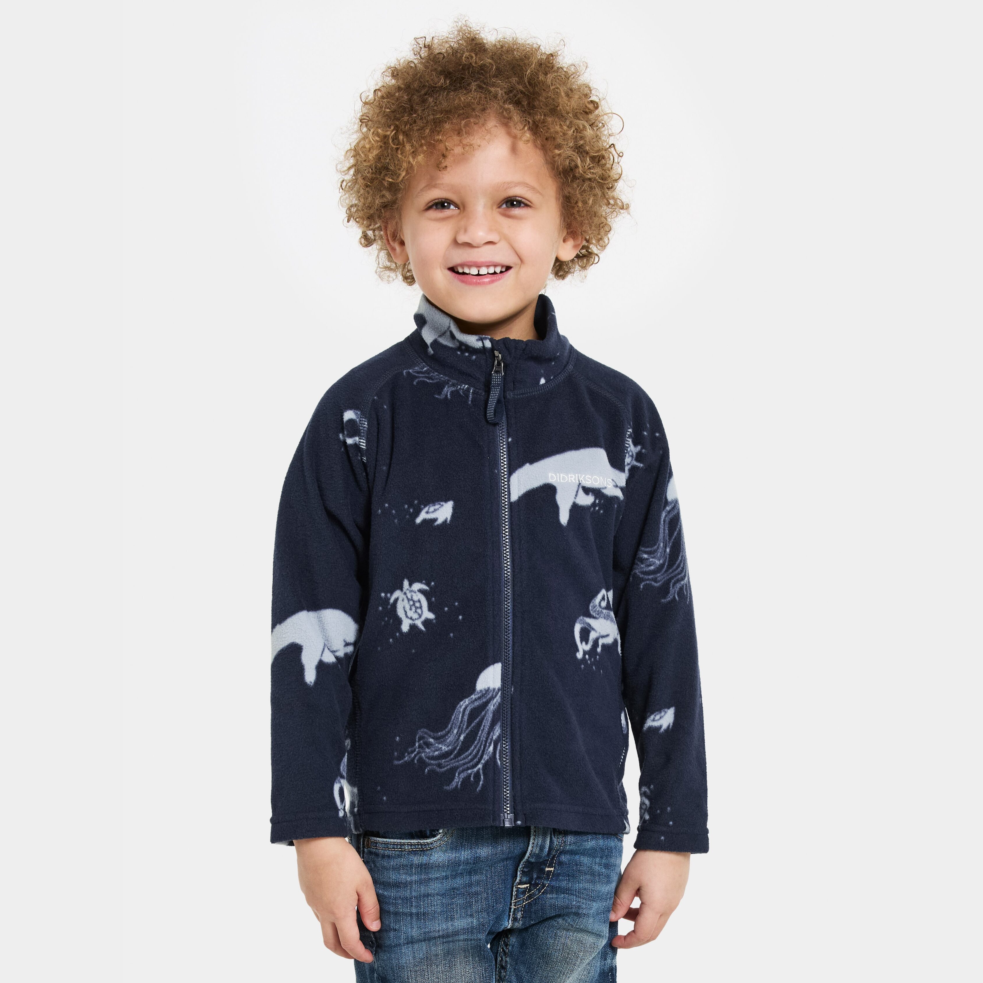 Monte Printed Kids' Full-Zip , Didriksons