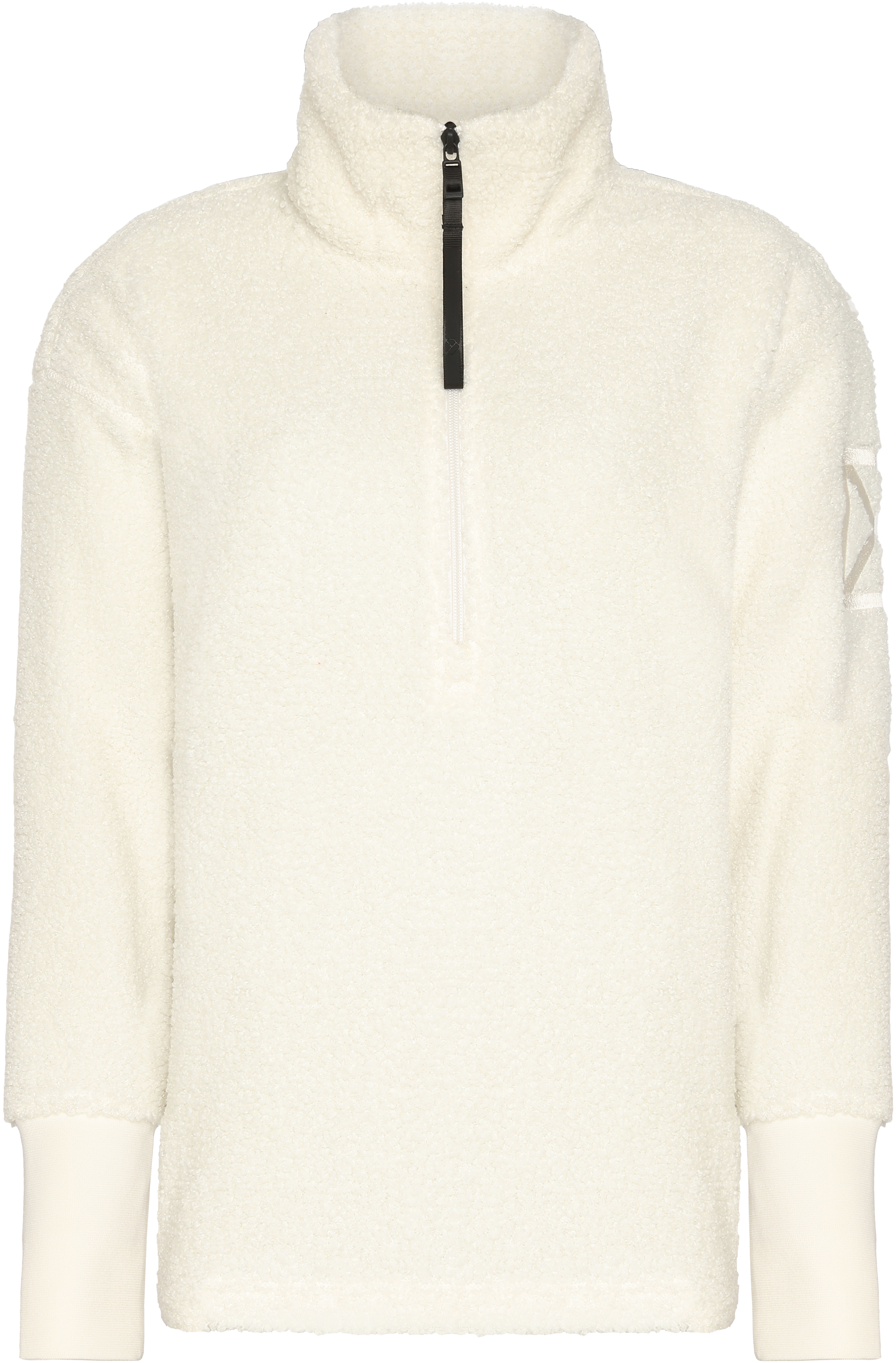 Monia Half zip - White Foam - Dam - Pile fleece - Vit - Storlek: 48 - Didriksons