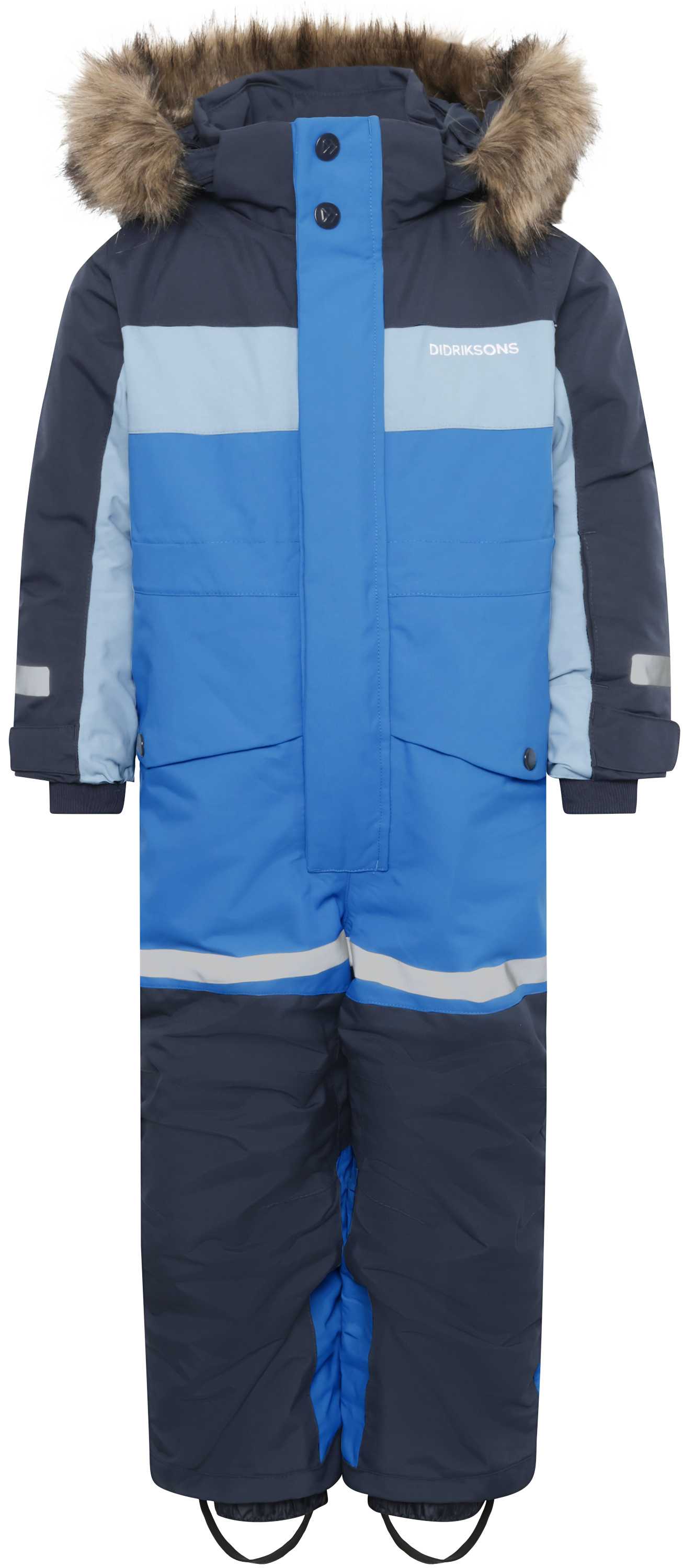 Bjärven Kids' Coverall - Sapphire Blue - Barn - Overall - Blå - Storlek: 110 - Didriksons