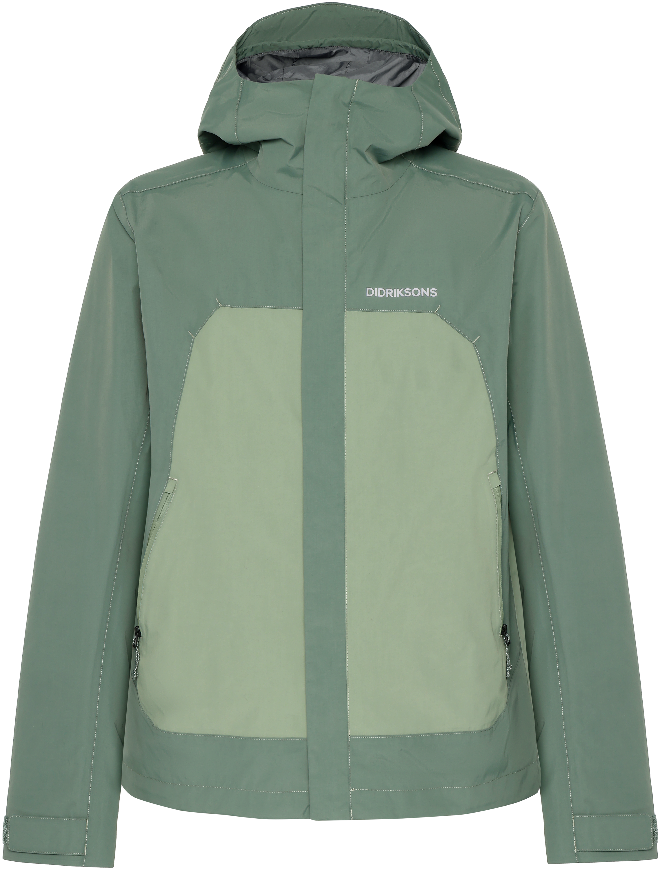 Grit Jacket - Dark Moss - Herre - Allværsjakke - Grønn - Størrelse: XS - Didriksons