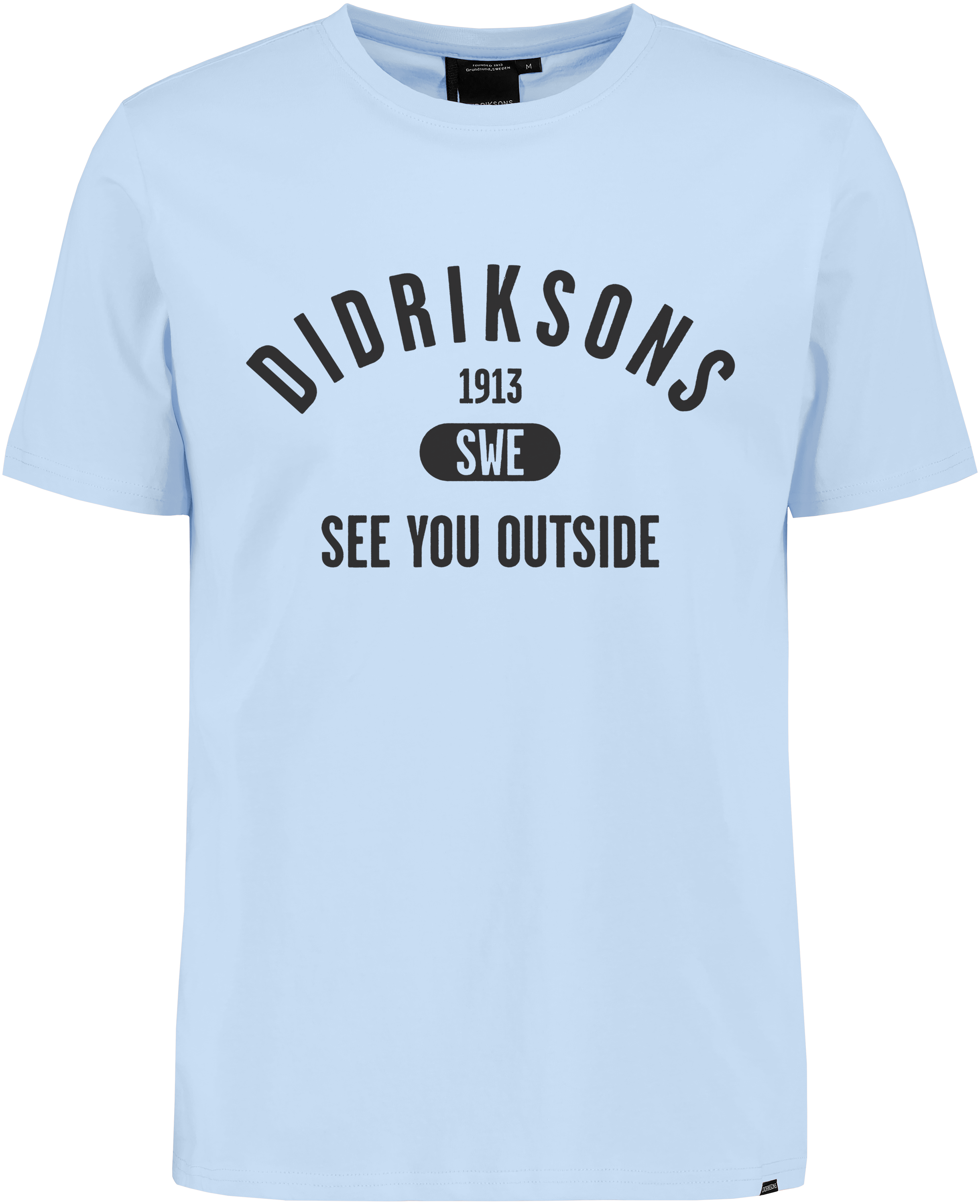 Harald T-shirt Collegiate - Sea Blue - Herre - T-shirt - Blå - Størrelse: L - Didriksons