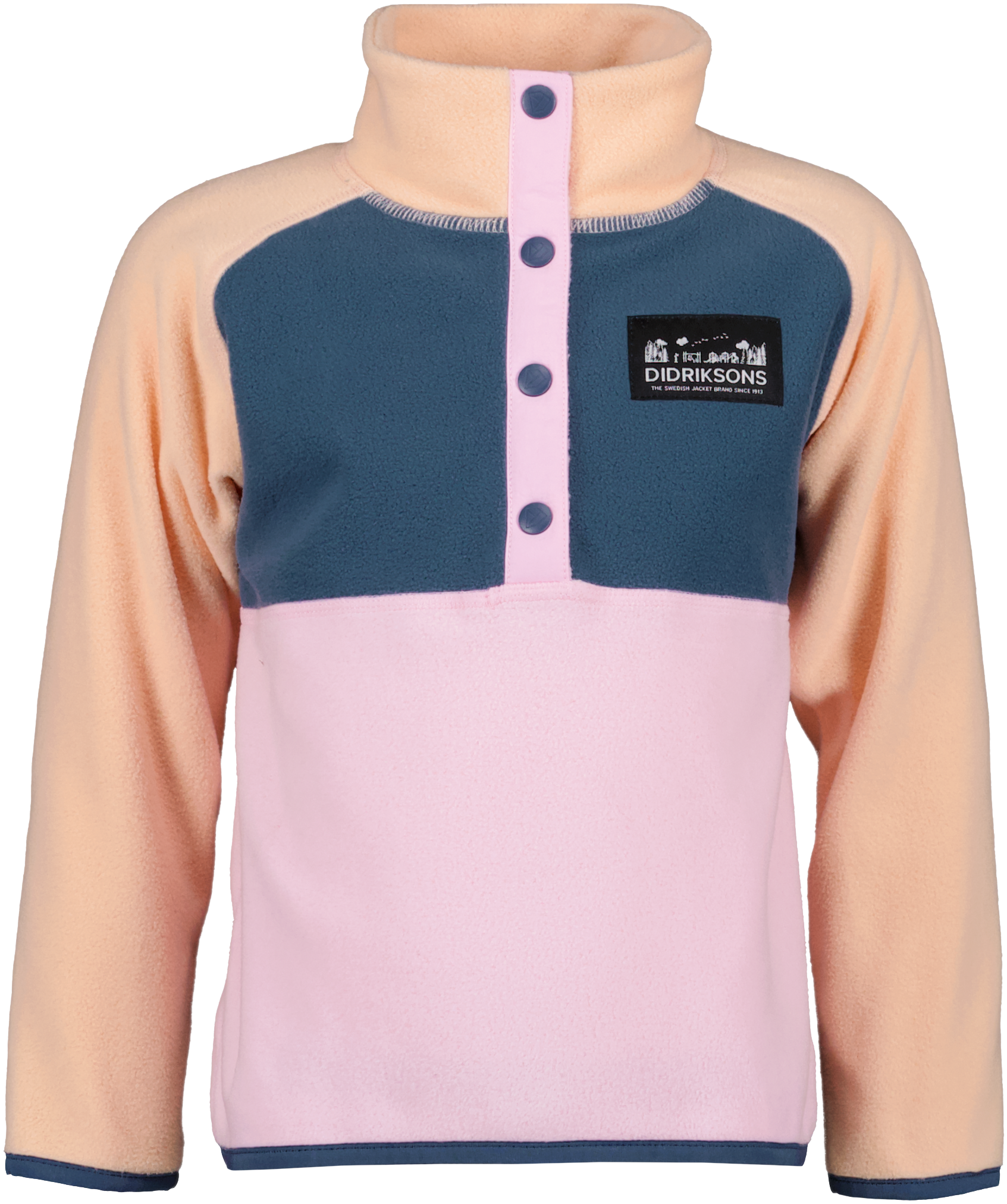 Monte Kids' Half Button , Didriksons
