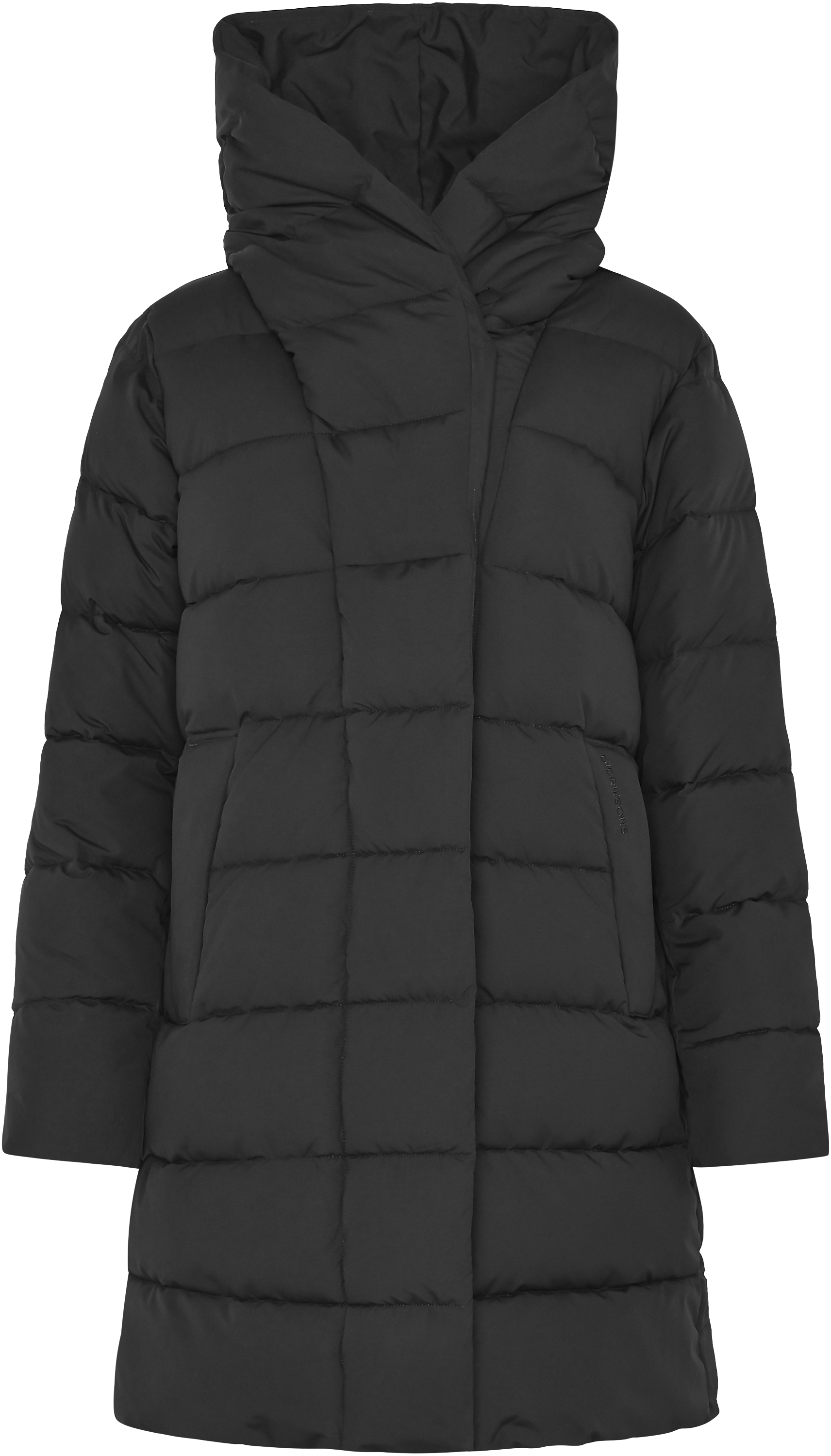 Nella Parka - Black - Naiset - Talvitakki - Musta - Koko: 46 - Didriksons