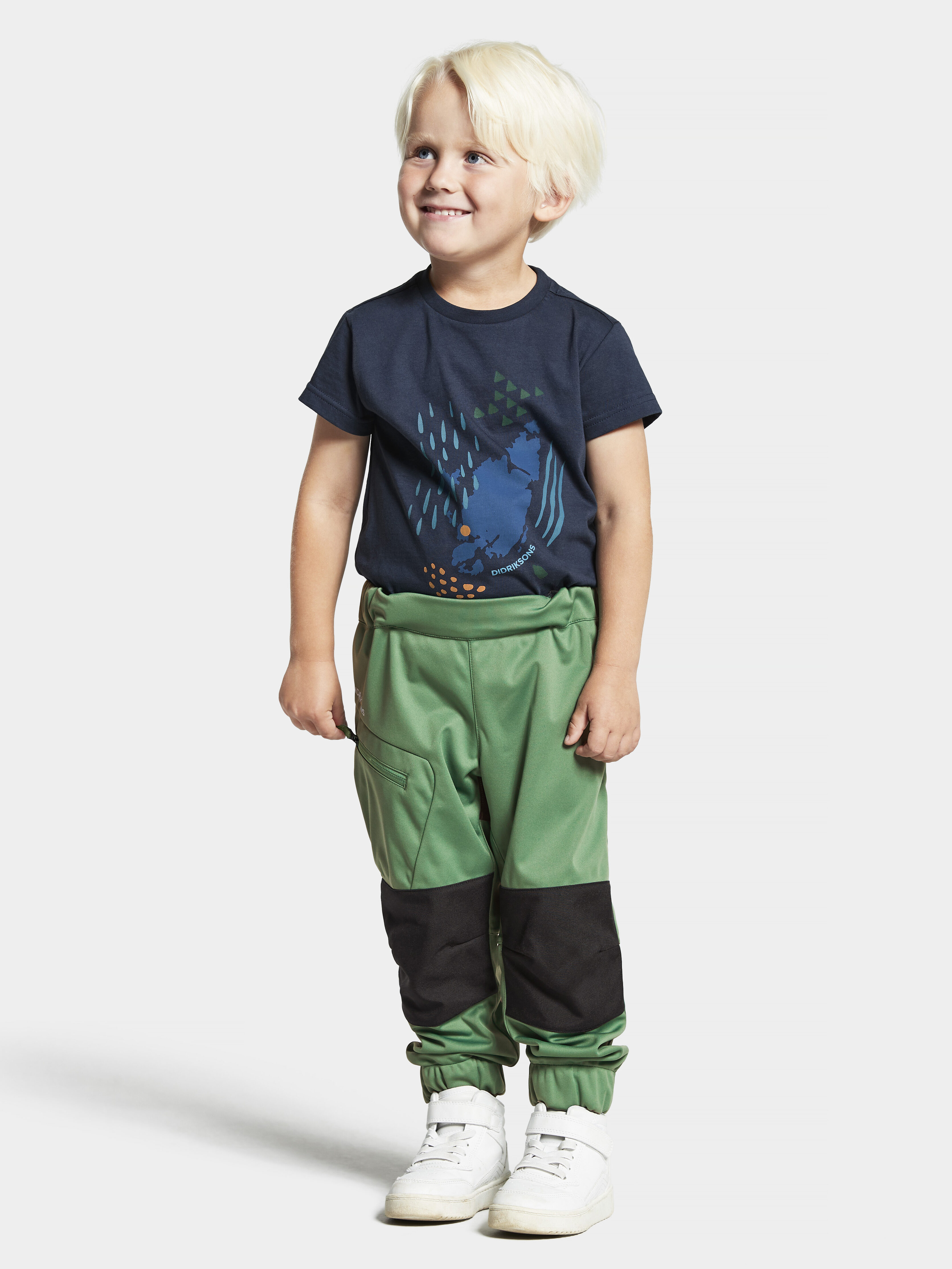 Lövet Kids' Pants Grænn