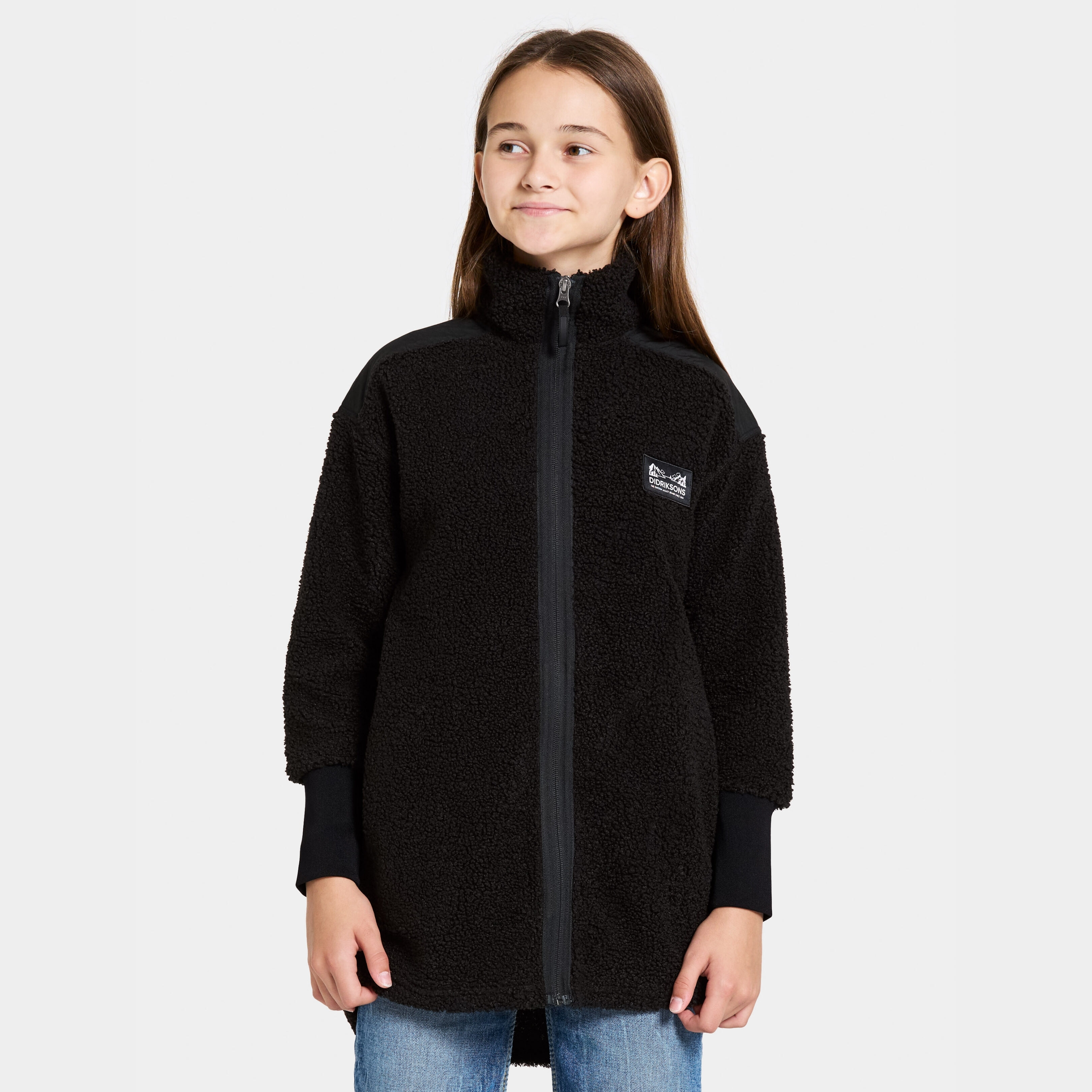 Ampere Kids' Full-Zip Long , Didriksons
