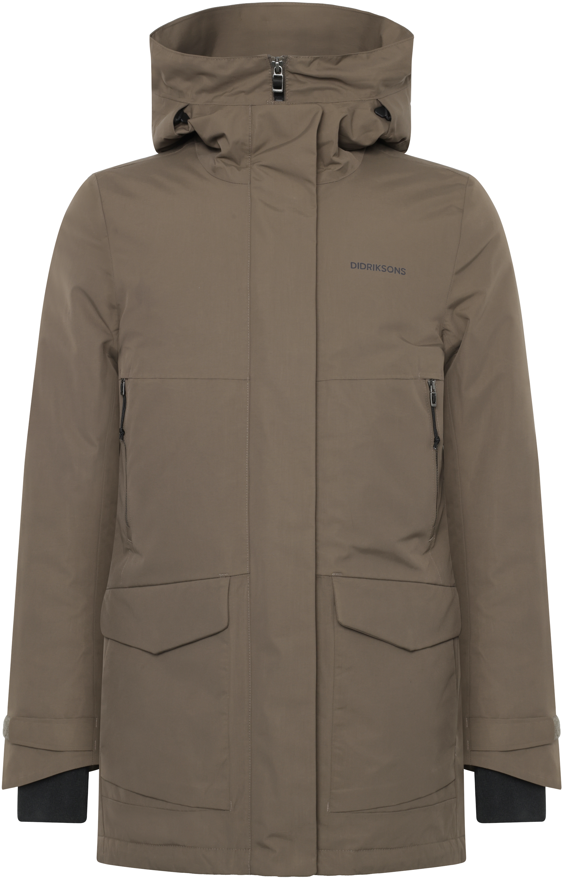 Didriksons Damen Parka Khaki Didriksons Edith Waterproof Parka