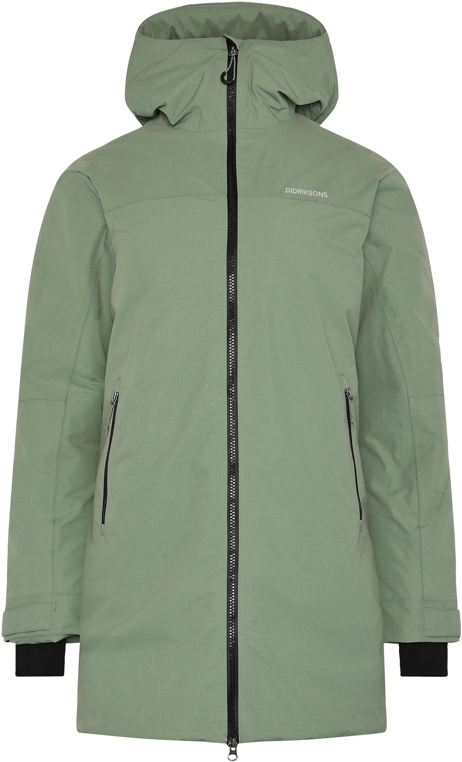 Marget Parka - Light Moss - Dame - Vinterjakke - Grønn - Størrelse: 36 - Didriksons