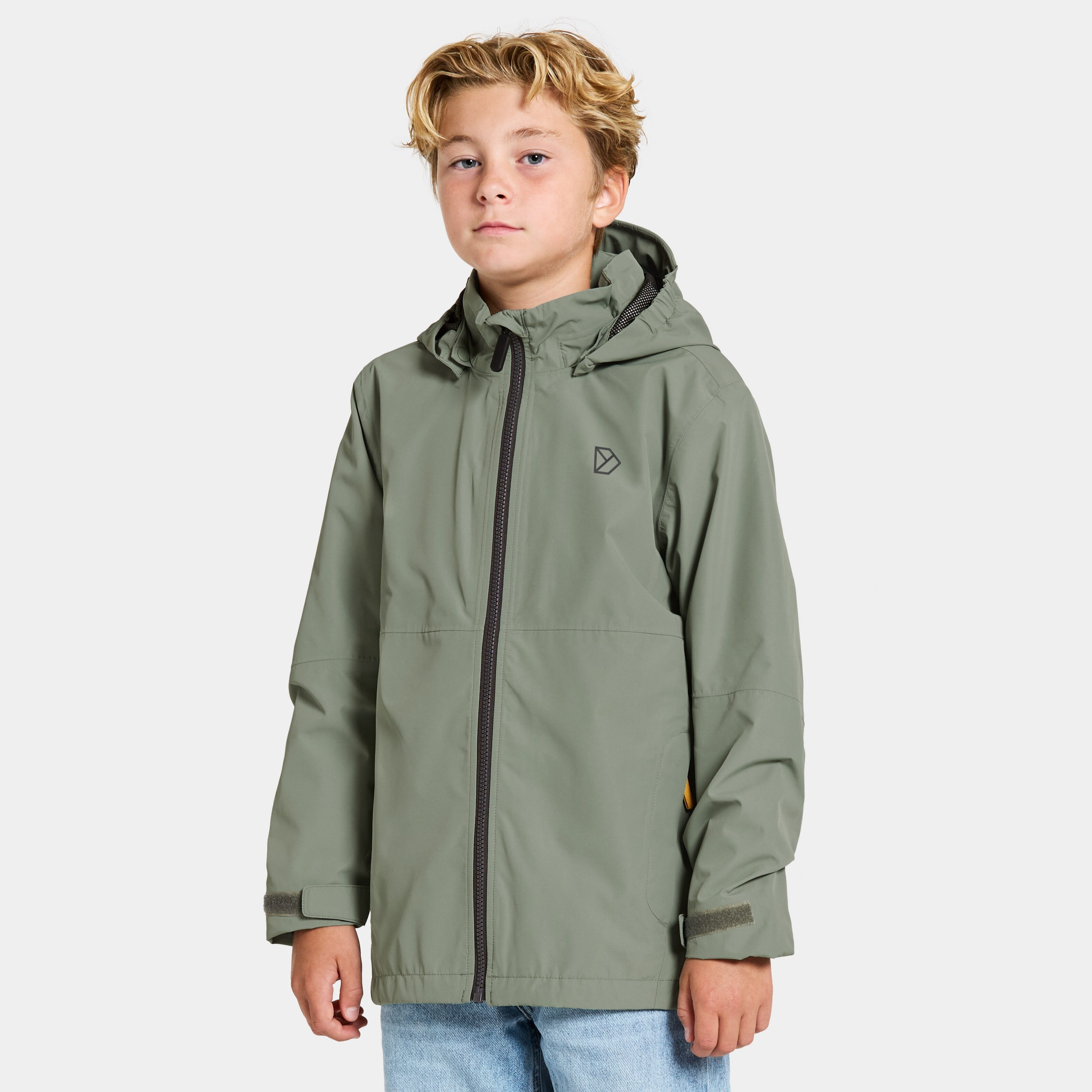 Piko Kids Jacket - Light Moss - Kids' Spring Jacket - Green - Size: 170 - Didriksons