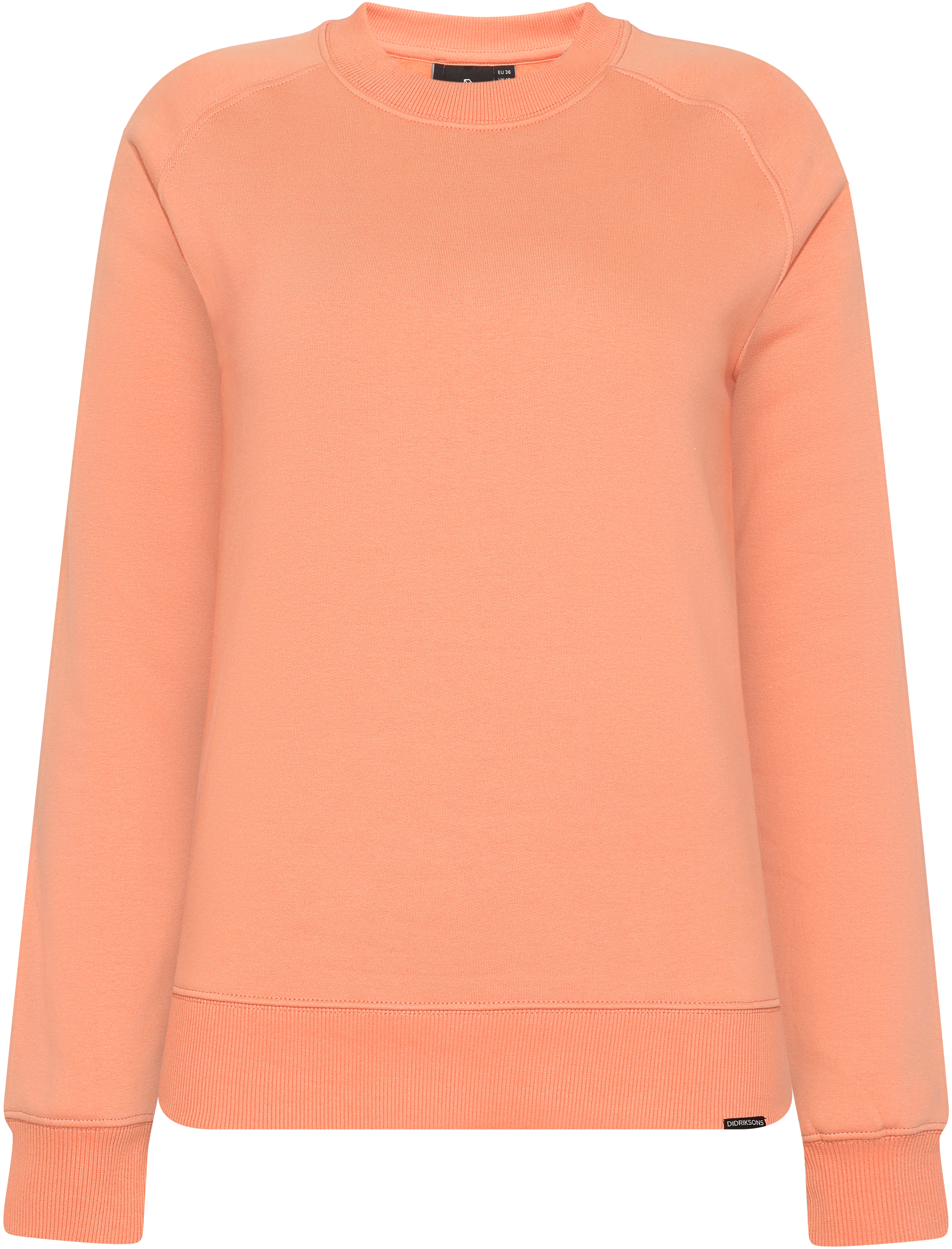 Fyn Sweater - Clay Pink - Dam - Sweatshirt - Rosa - Storlek: 44 - Didriksons