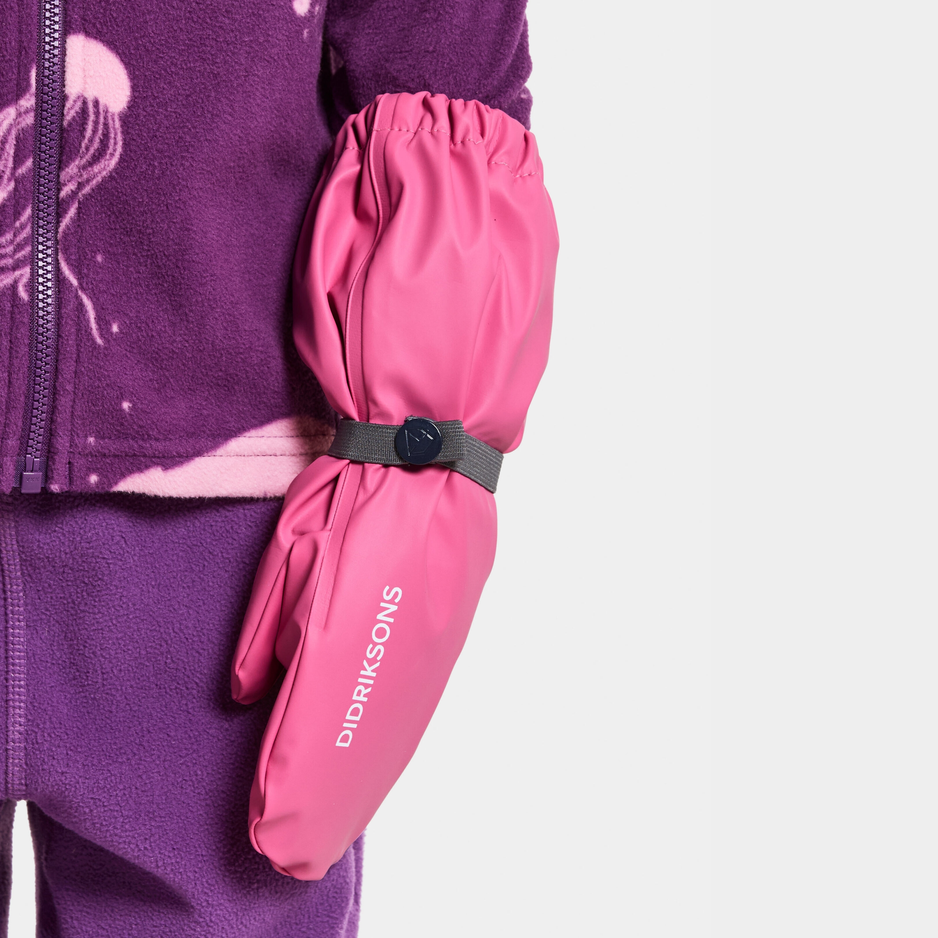 Pileglove Kid's Galon - Sweet pink - Barn - Fodrade vantar - Rosa - Storlek: 0 Year - Didriksons