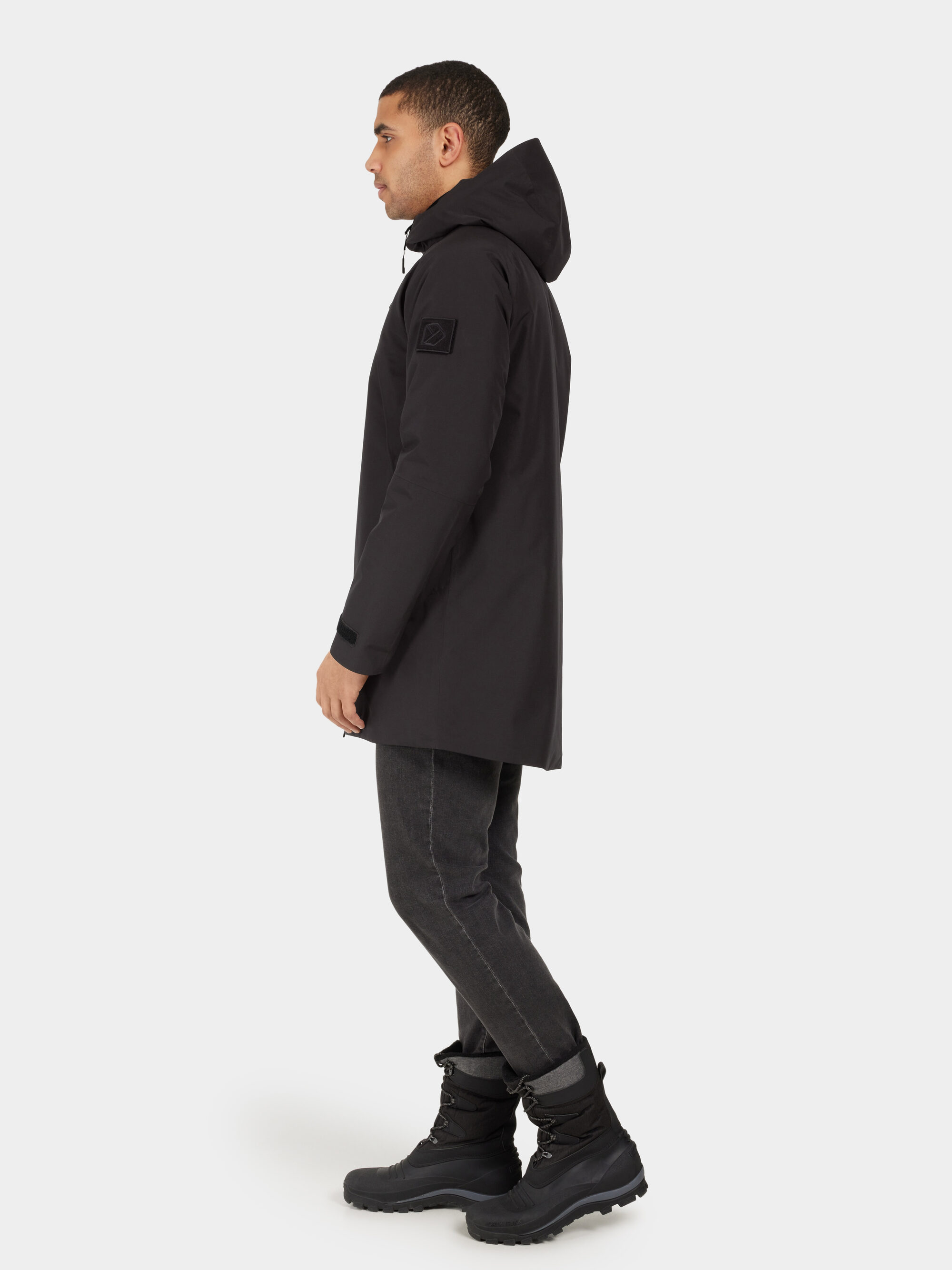 Didriksons Men's Zeus Parka 2 Black | Buy Didriksons Men's