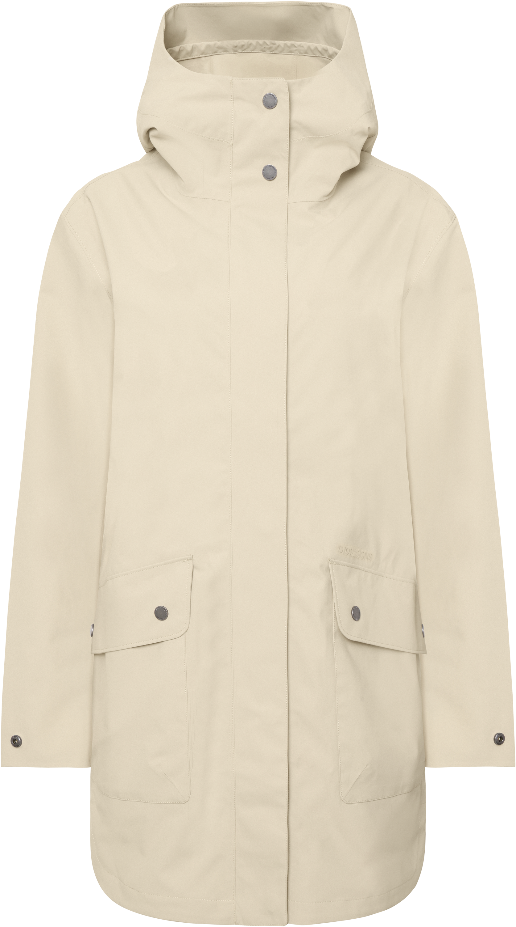 Gwen Parka - Clay Beige - Dame - Vårjakke - Beige - Størrelse: 46 - Didriksons