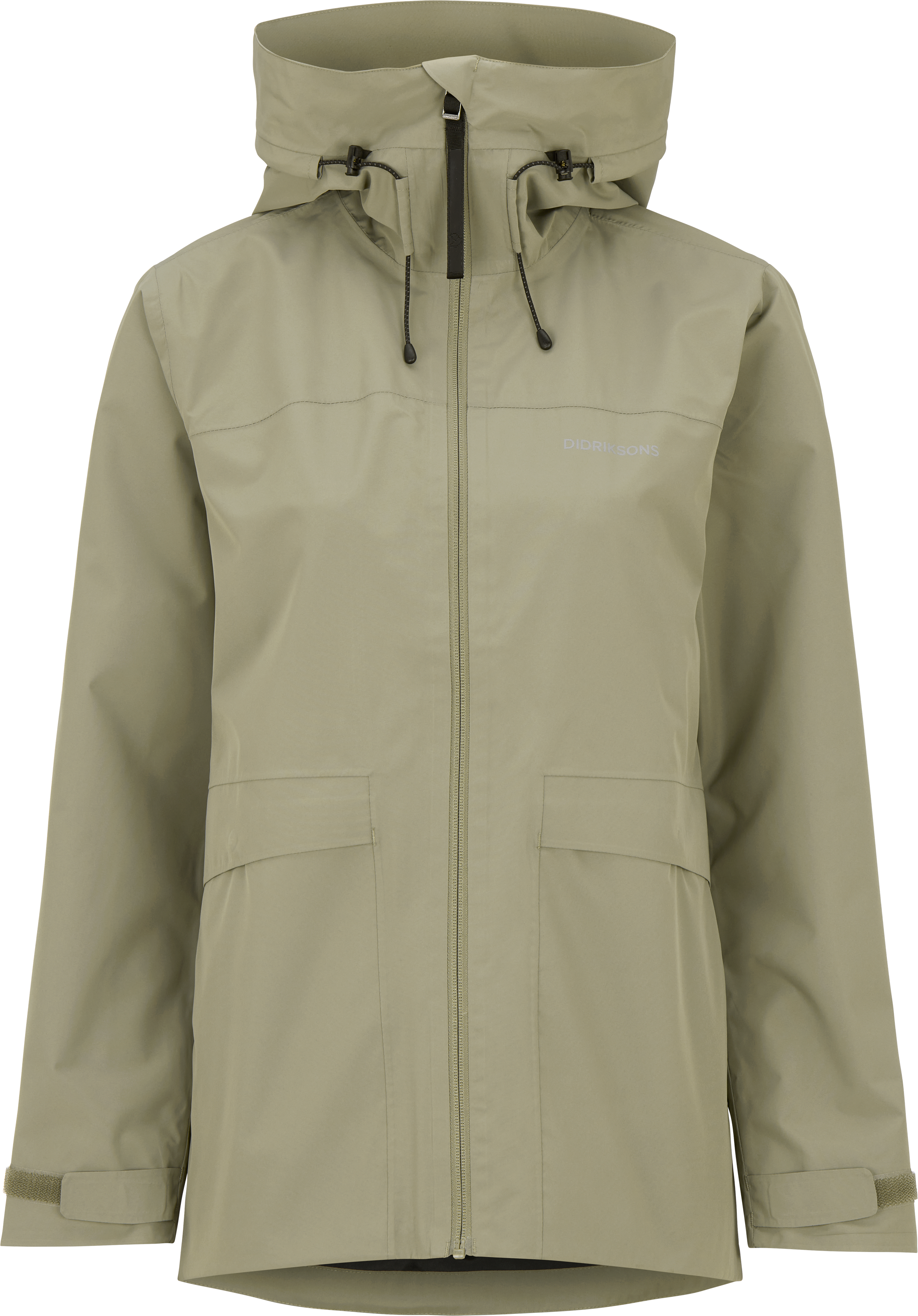 Wide Jacket - Mistel Green - Dam - Vårjacka - Grön - Storlek: 42 - Didriksons