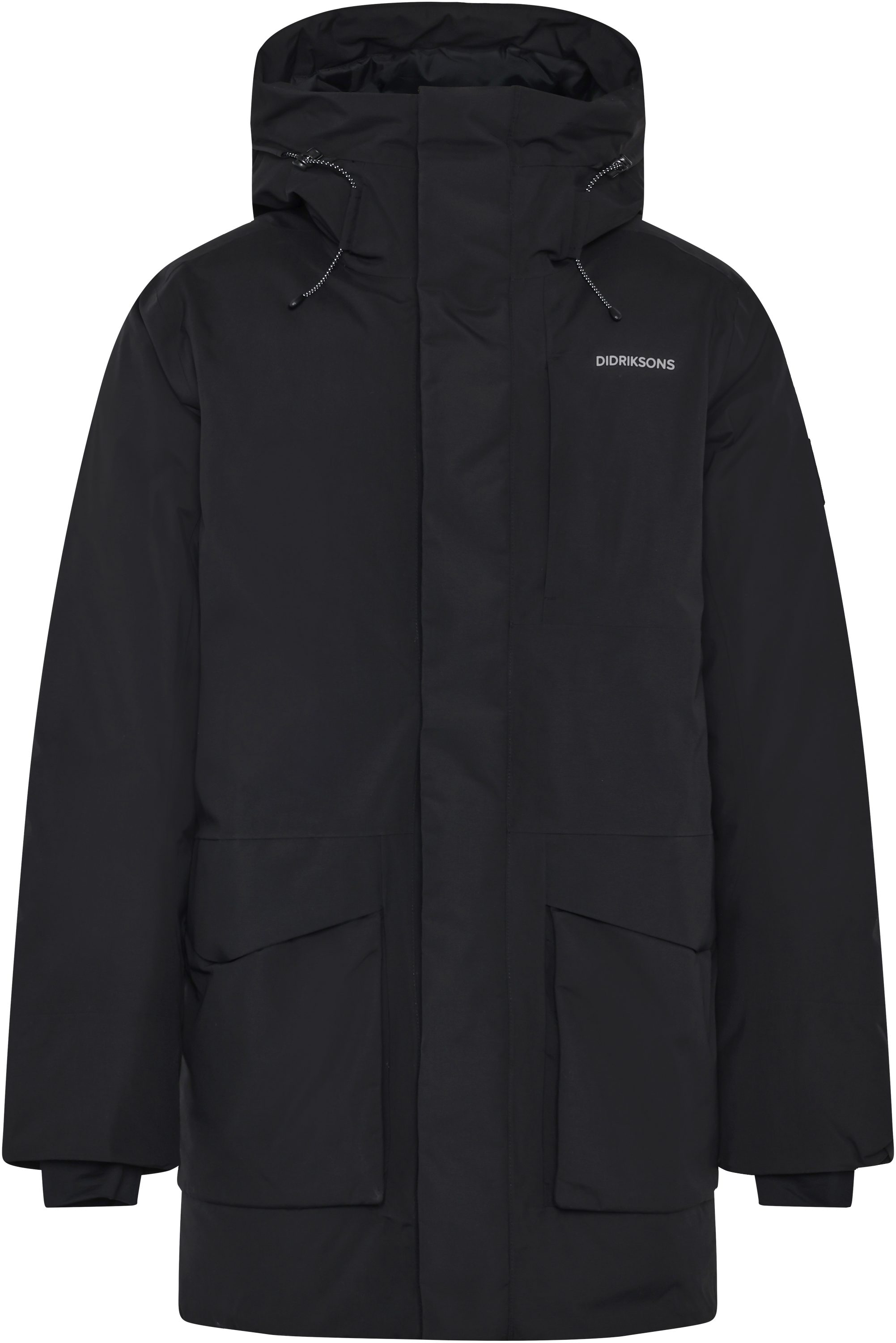 Akilles Parka - Black - Men's Winter jacket - Black - Size: XL - Didriksons