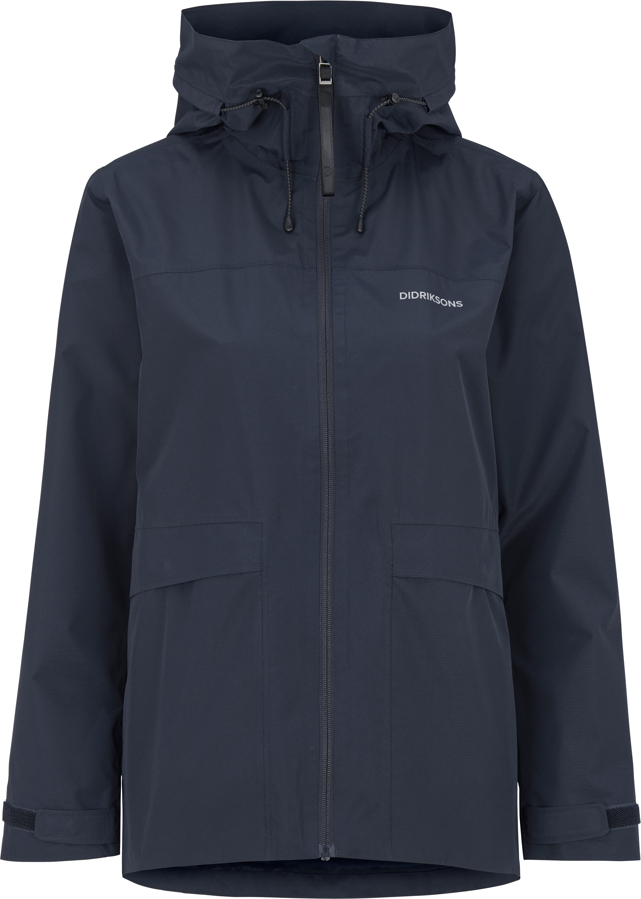 Wide Jacket - Dark Night Blue - Dam - Vårjacka - Blå - Storlek: 36 - Didriksons