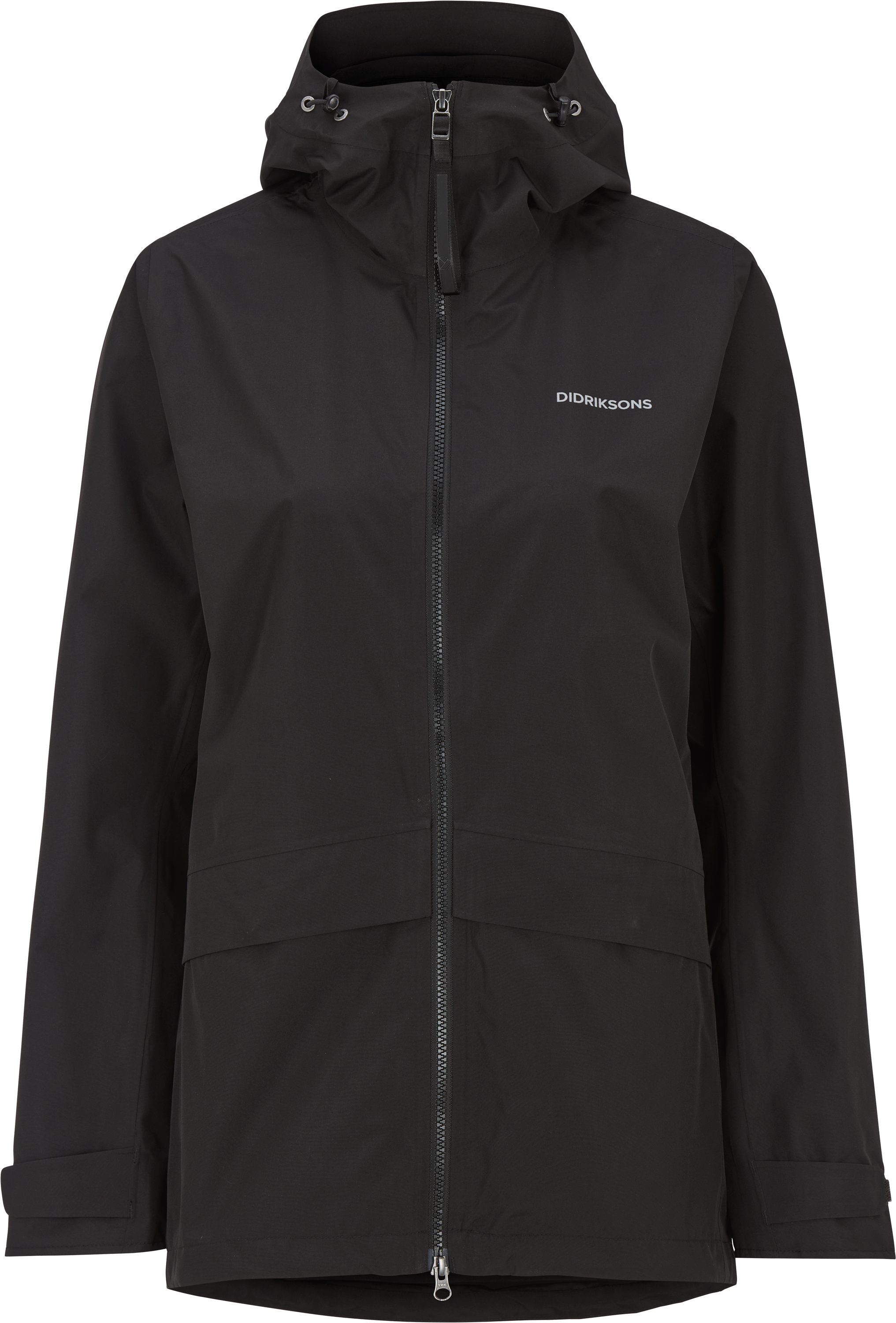 Nordic Jacket - Black - Dam - Regnjacka - Svart - Storlek: 46 - Didriksons