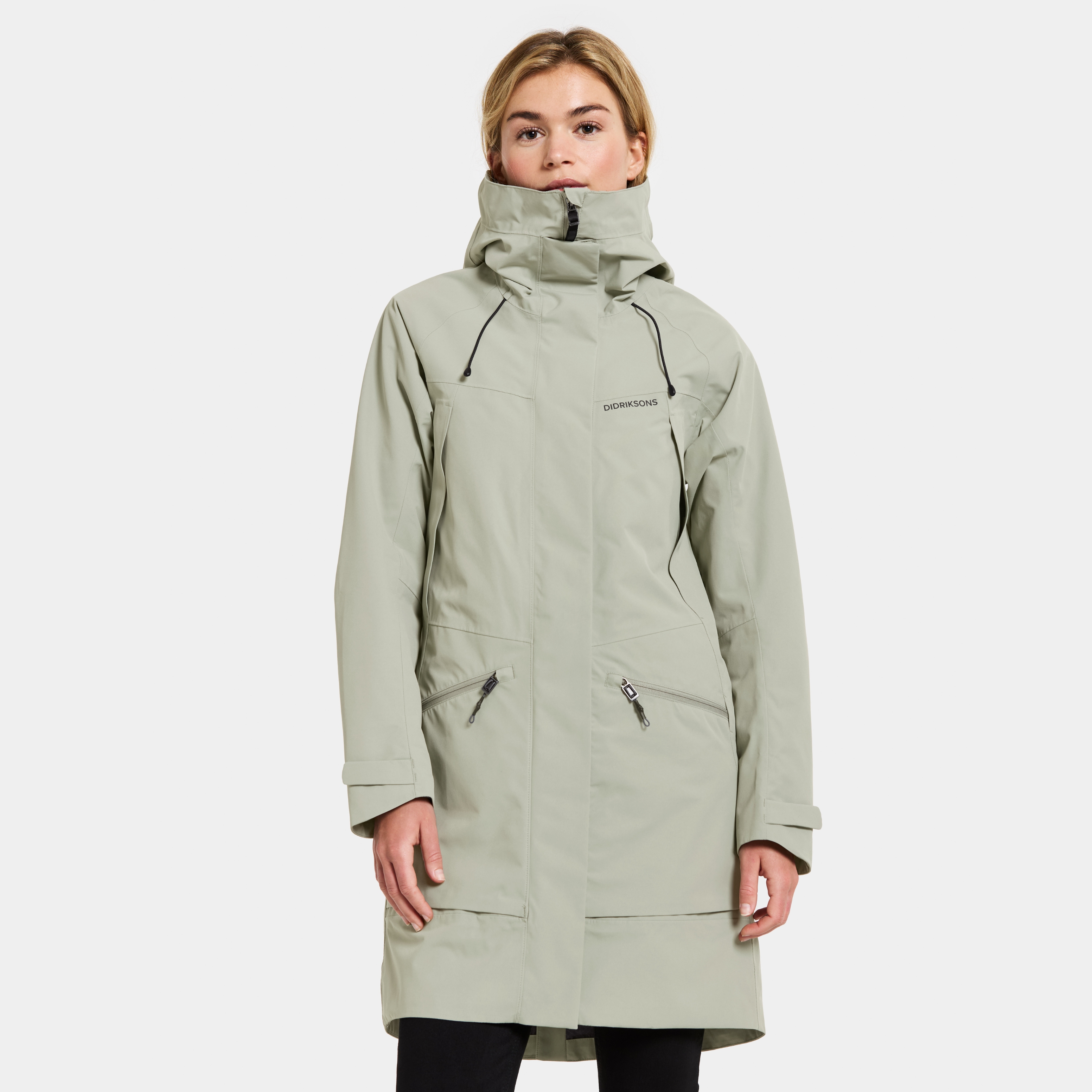 Ilma Parka - Wilted leaf - Women's Waterproof Jacket - Green - Size: 46 - Didriksons